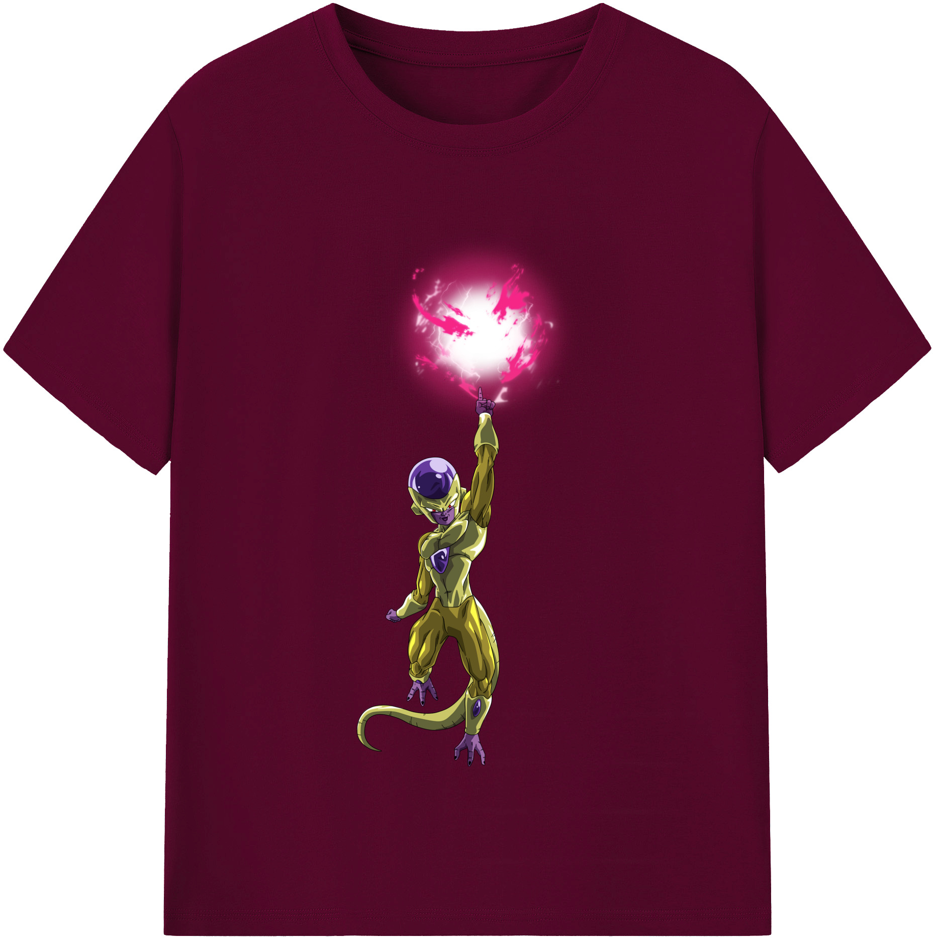 （画像用） ドラゴンボール フリーザ DRAGON BALL Frieza レディースカジュアルプリントTシャツ（綿100％）